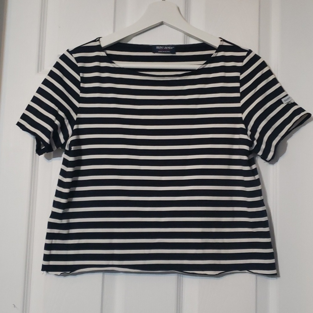 Saint james cropped shirt